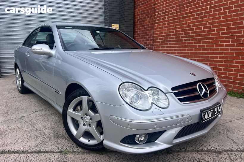 Silver 2009 Mercedes-Benz 280 Coupe AVANTGARDE C209 07 UPGRADE