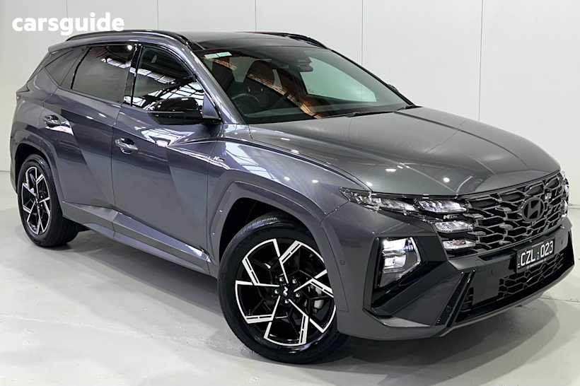 Grey 2024 Hyundai Tucson SUV PREMIUM N LINE 4X4