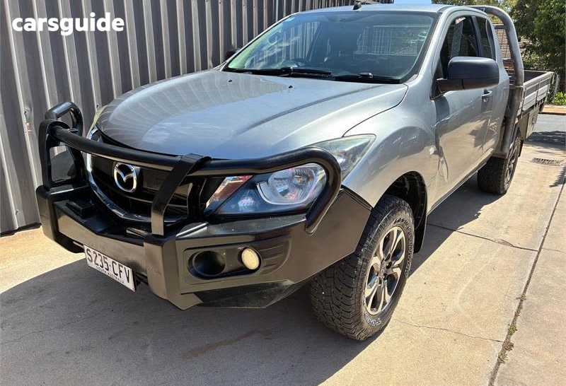 Grey 2017 Mazda BT-50 Ute Tray XT 4X4