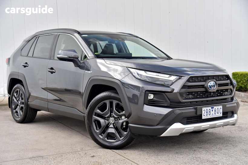 Grey 2024 Toyota RAV4 SUV EDGE 4X4
