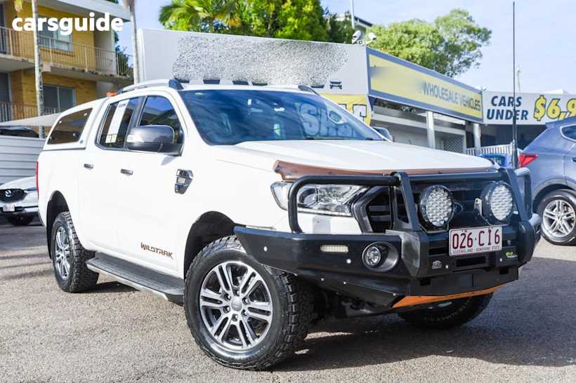 White 2021 Ford Ranger Double Cab Pick Up Wildtrak 3.2 (4X4)