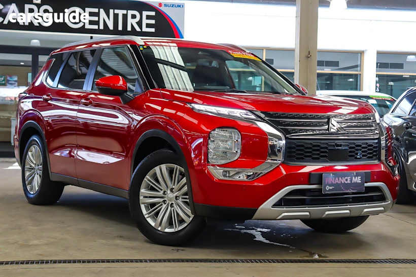 Red 2024 Mitsubishi Outlander SUV LS F
