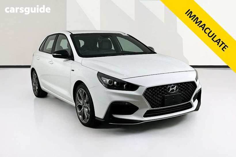 White 2023 Hyundai I30 Hatchback N Line