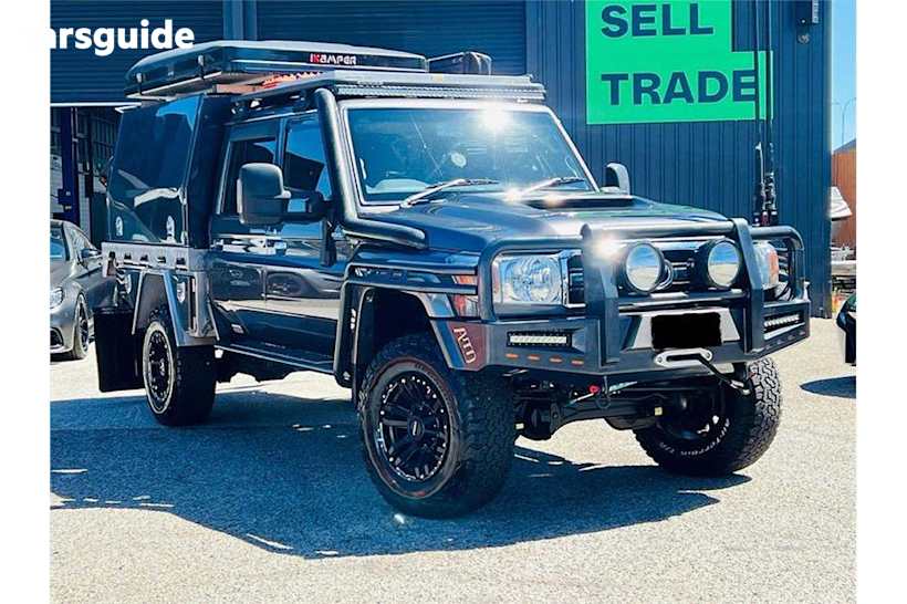 Grey 2018 Toyota Landcruiser Ute Tray GXL 4X4