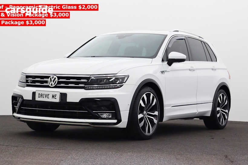 White 2019 Volkswagen Tiguan SUV 162TSI HIGHLINE 4WD
