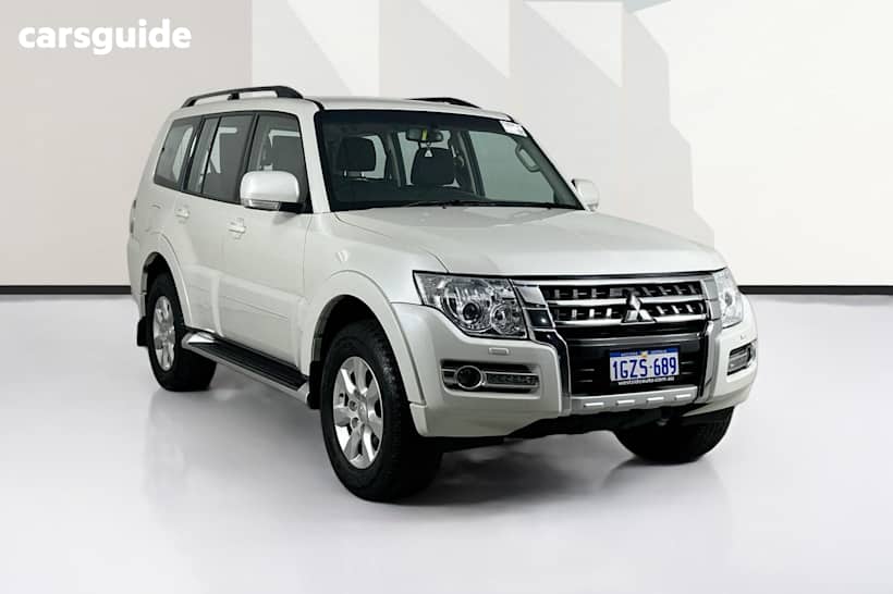 White 2020 Mitsubishi Pajero Wagon Glx (4X4) 7 Seat