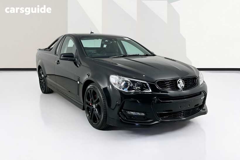 Black 2017 Holden UTE Utility Ss-V Redline