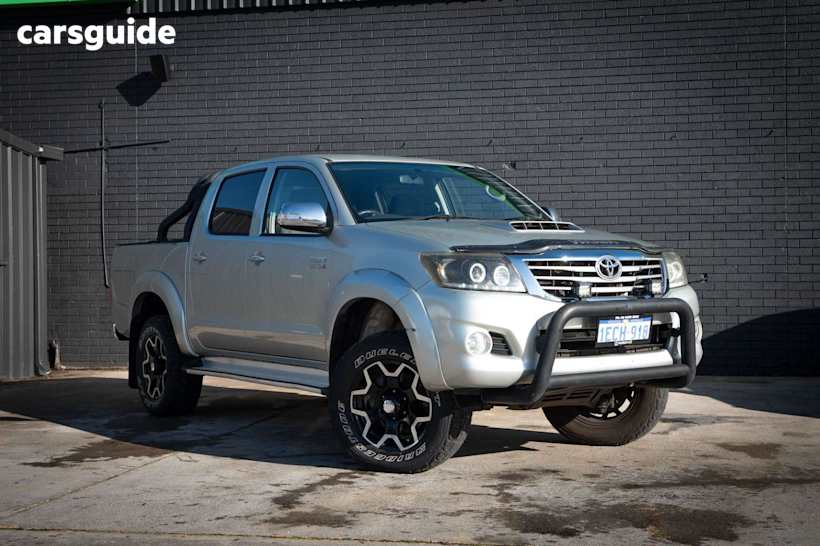 Silver 2013 Toyota Hilux Ute Tray SR5 4X4