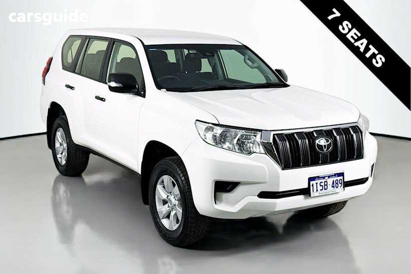 White 2023 Toyota Landcruiser Prado Wagon Gx 7 Seat