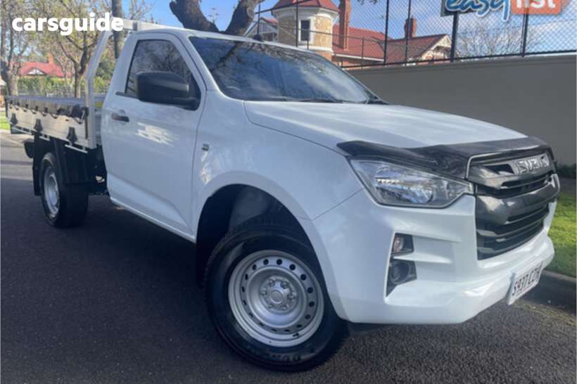 White 2023 Isuzu D-MAX Cab Chassis Sx (4X2) High-Ride