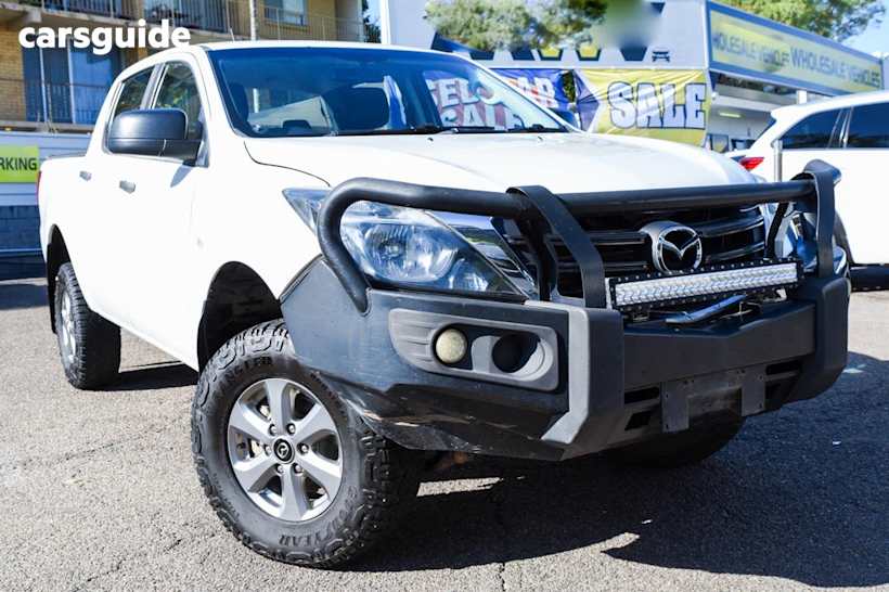 White 2019 Mazda BT-50 Dual Cab Utility Xt (4X4) (5Yr)