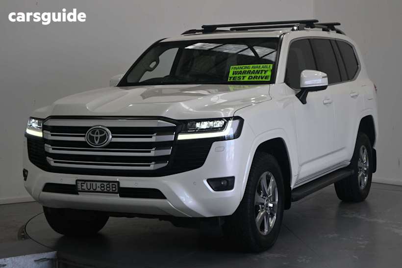 White 2022 Toyota Landcruiser SUV VX 4X4