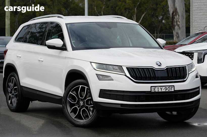 White 2020 Skoda Kodiaq SUV 132TSI 4X4