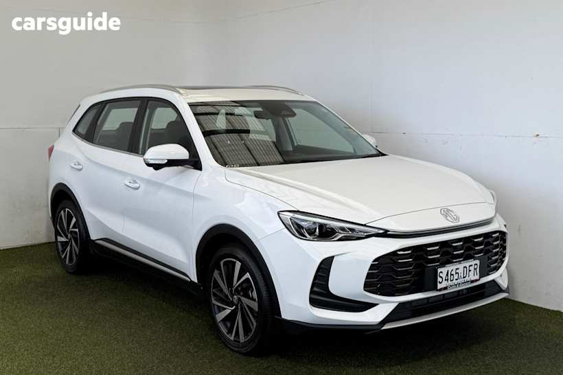 White 2024 MG ZS SUV ESSENCE HYBRID+ F