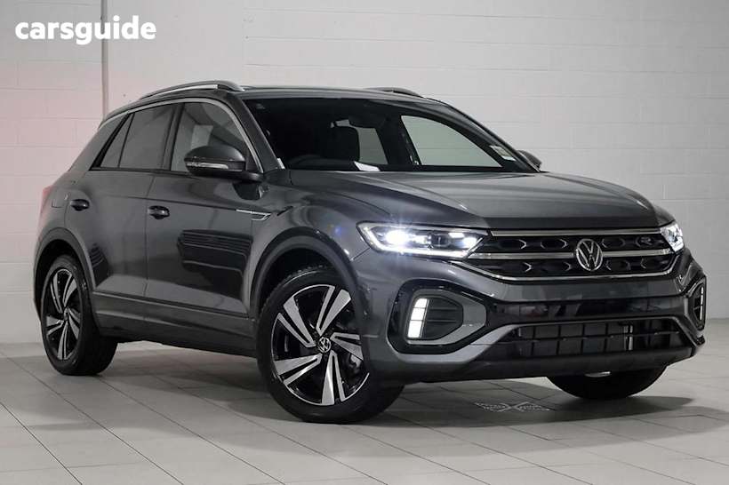 Grey 2024 Volkswagen T-ROC SUV 140TSI R-LINE 4WD