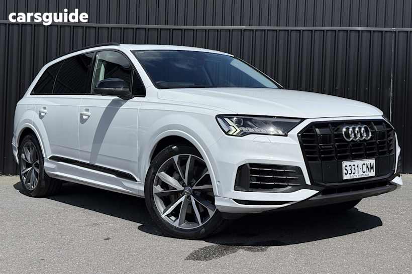 White 2020 Audi Q7 SUV 50 TDI 4WD