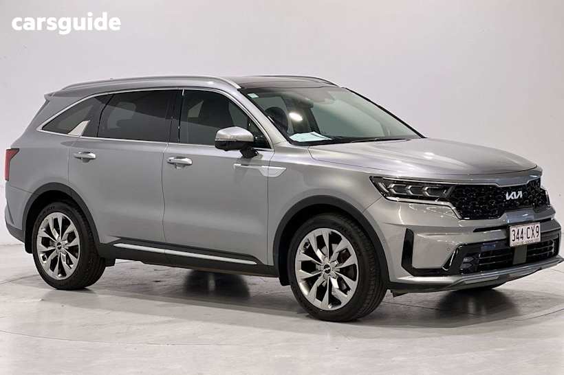 Grey 2021 Kia Sorento SUV GT-LINE F