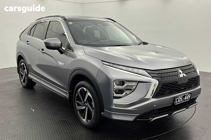 Grey 2022 Mitsubishi Eclipse Cross SUV PHEV EXCEED 4X4