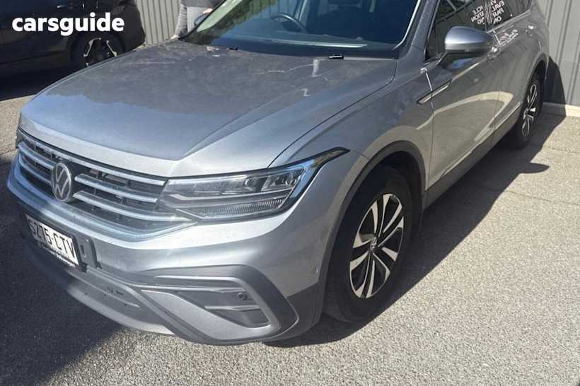 Silver 2022 Volkswagen Tiguan SUV 162TSI ADVENTURE ALLSPACE 4WD