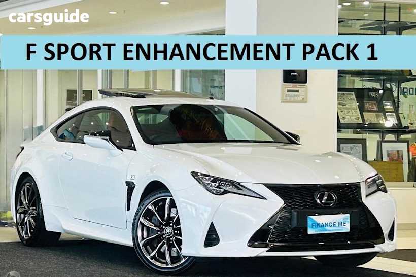 White 2019 Lexus RC Coupe RC350 F SPORT R