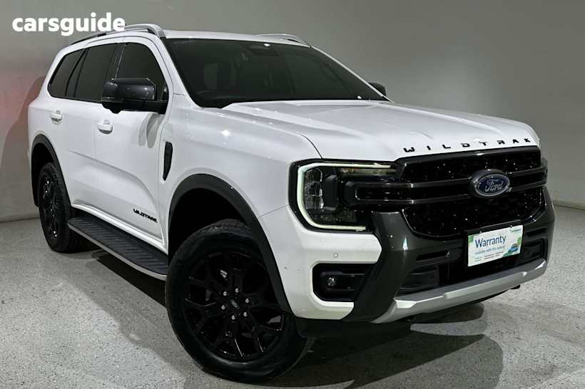 White 2023 Ford Everest SUV WILDTRAK 4X4