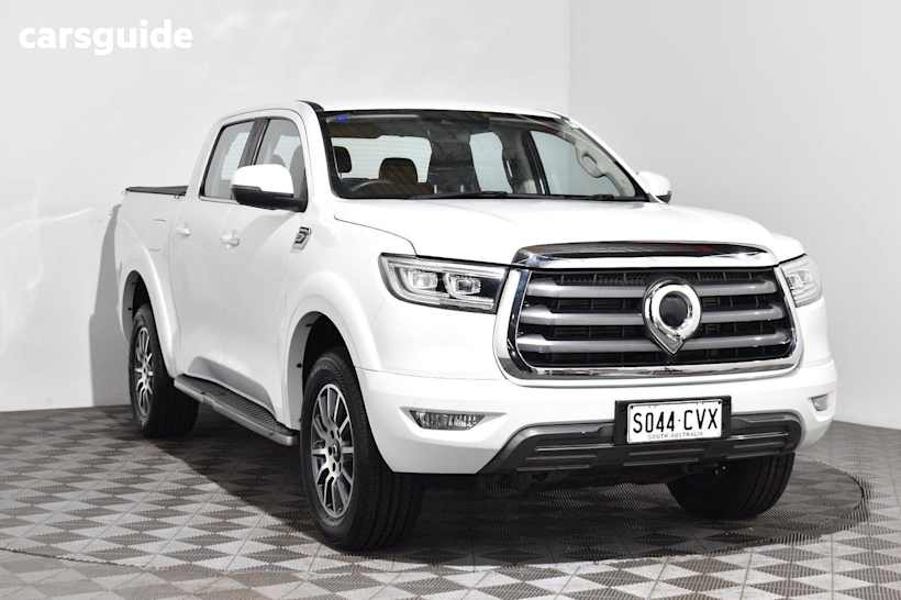White 2022 GWM UTE Ute Tray CANNON 4X4