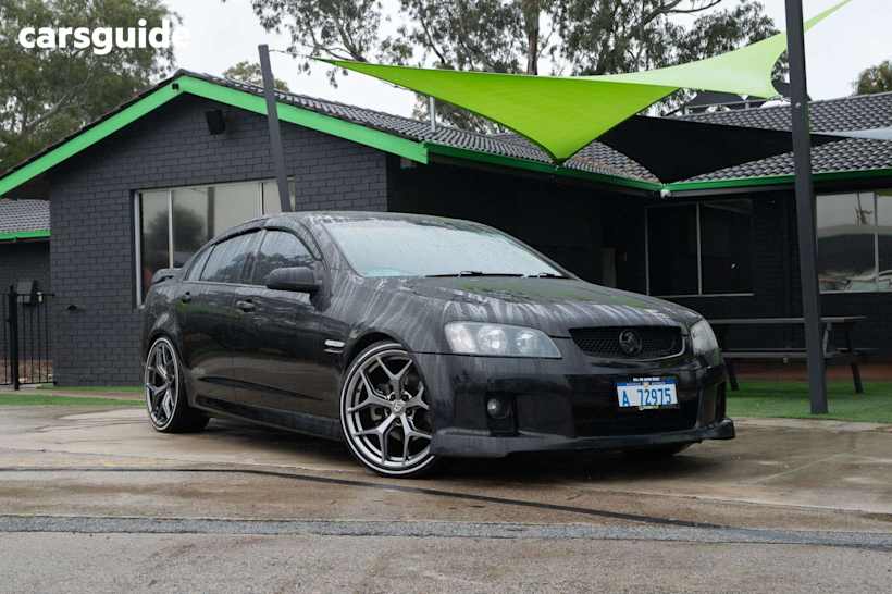 Black 2010 Holden Commodore Sedan Ss
