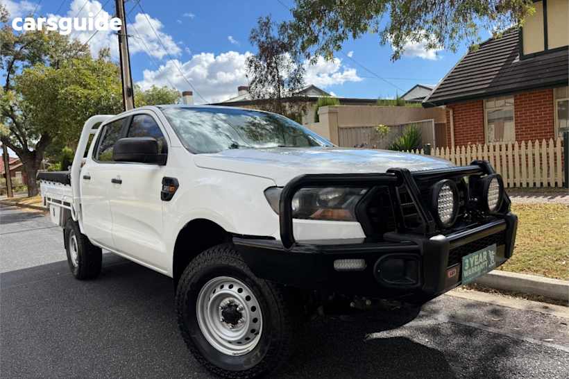 White 2019 Ford Ranger Double Cab Chassis Xl 3.2 (4X4)