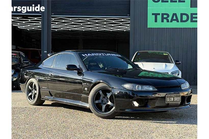 Black 2002 Nissan 200SX Coupe SPEC S R