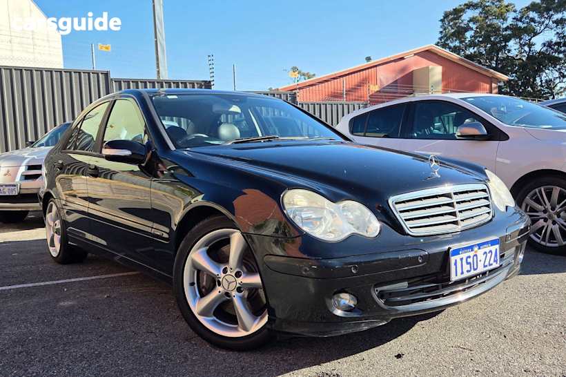 Black 2005 Mercedes-Benz C180 Sedan KOMPRESSOR AVANTGARDE W203 UPGRADE