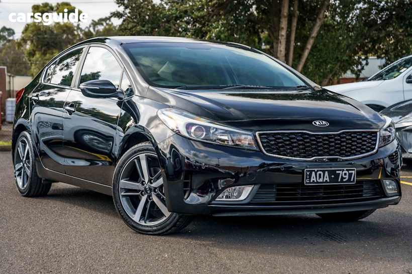 Black 2017 Kia Cerato Sedan S F