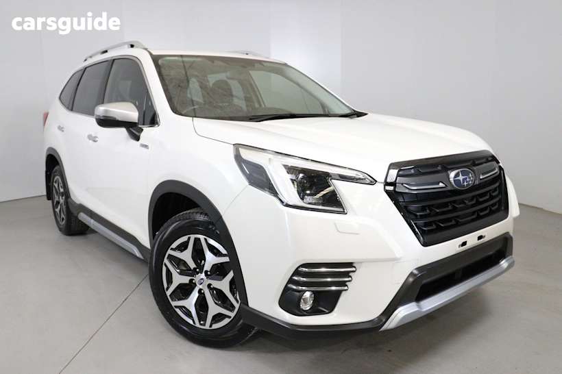 White 2021 Subaru Forester SUV HYBRID L 4WD