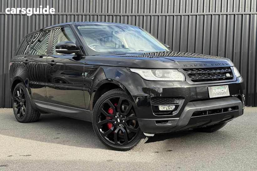 Black 2016 Land Rover Range Rover Sport SUV SDV6 HSE DYNAMIC 4X4