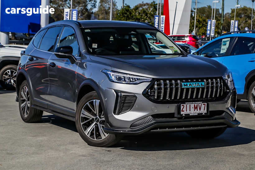 Grey 2024 GWM Haval Jolion SUV ULTRA HYBRID F
