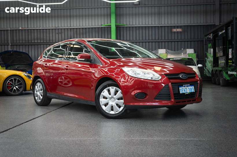 Red 2013 Ford Focus Hatch TREND F