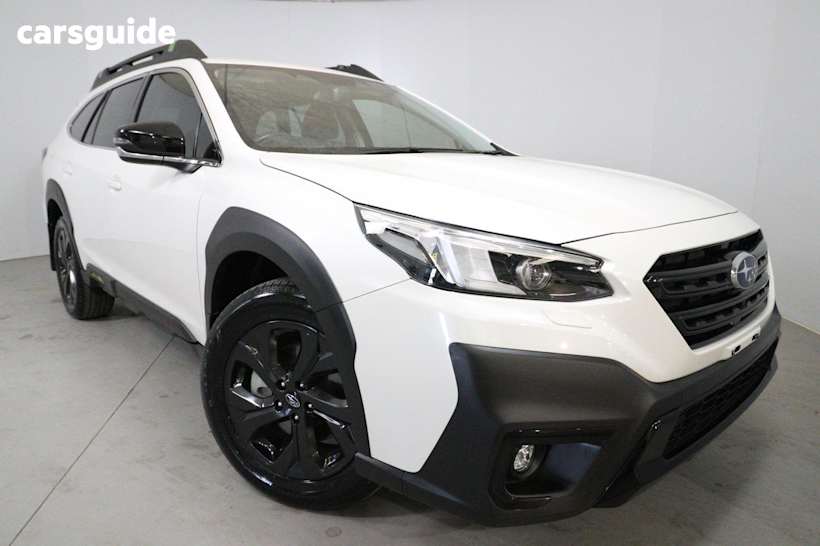 White 2022 Subaru Outback SUV AWD SPORT 4WD