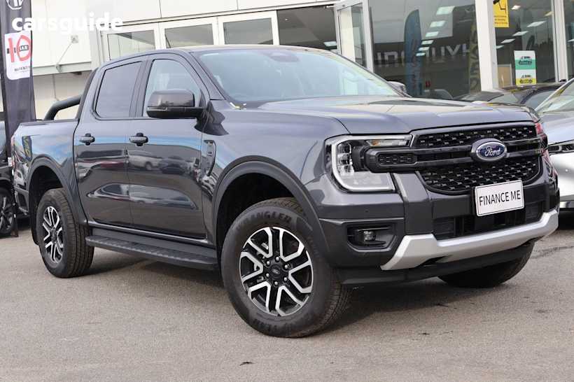 Grey 2025 Ford Ranger Double Cab Pick Up Sport 3.0 (4X4)