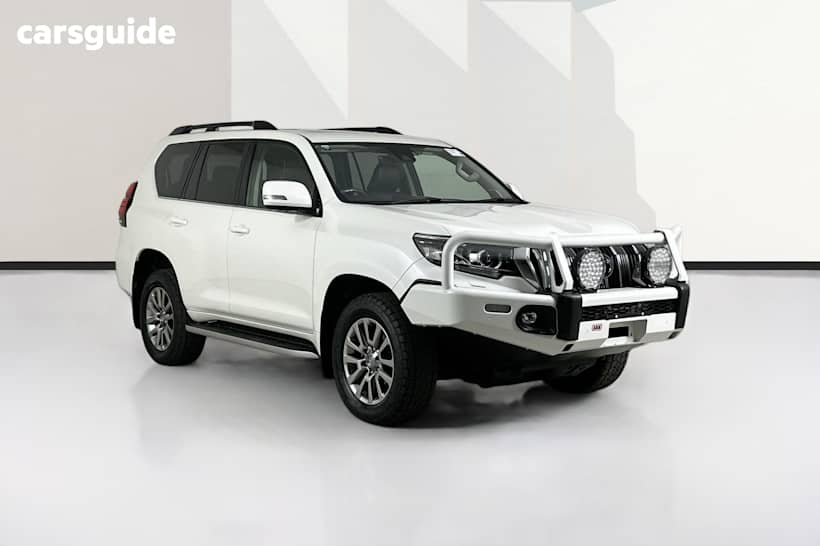 White 2019 Toyota Landcruiser Prado Wagon Kakadu (4X4)