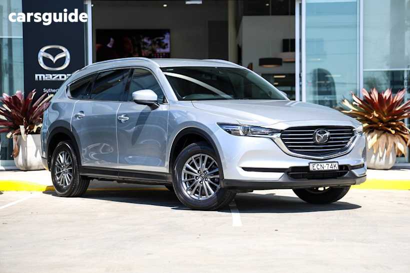 Silver 2018 Mazda CX-8 Wagon Sport (Fwd) (5Yr)