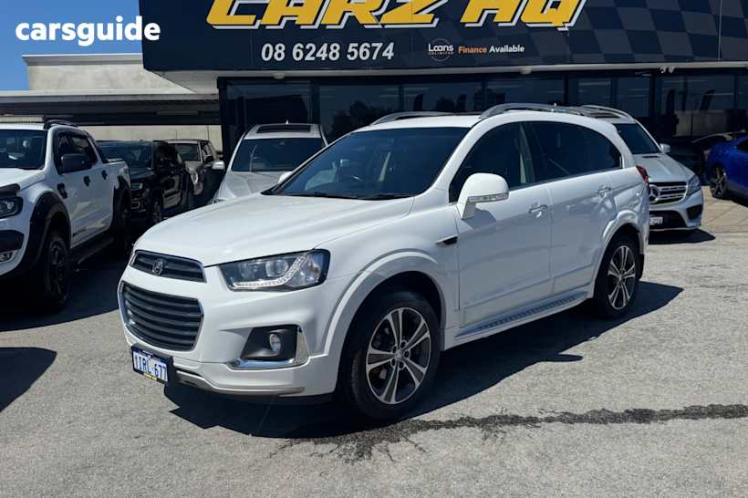 White 2018 Holden Captiva Wagon 7 Ltz (Awd)
