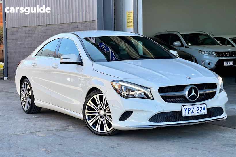 White 2016 Mercedes-Benz CLA200 Coupe