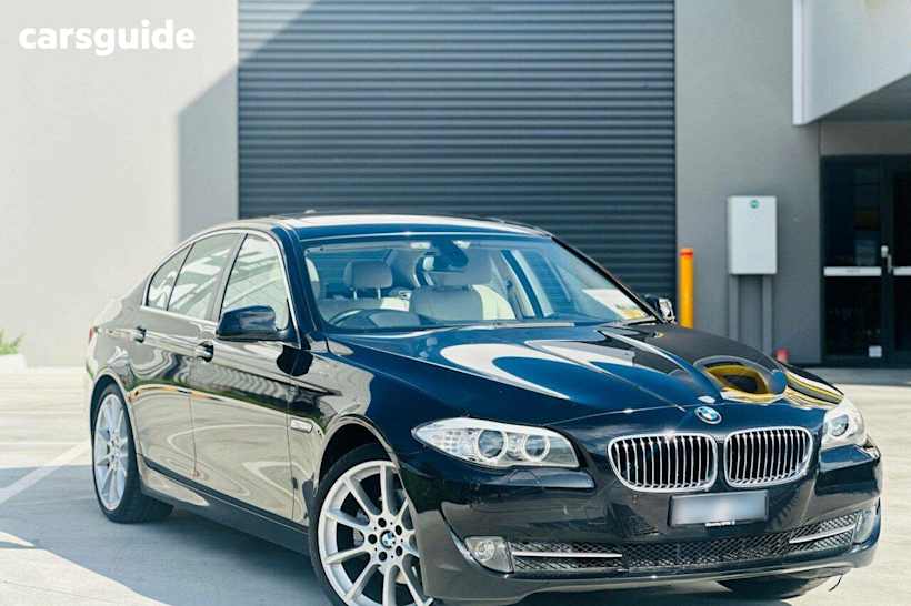 Black 2010 BMW 528I Sedan