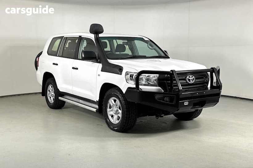 White 2020 Toyota Landcruiser Wagon Lc200 Gx (4X4)