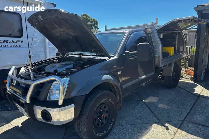 Grey 2012 Isuzu D-MAX Ute Tray SX 4X4