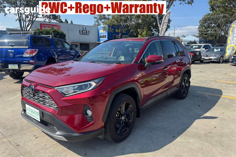 Red 2020 Toyota RAV4 Wagon Cruiser Awd Hybrid