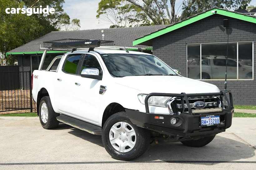 White 2017 Ford Ranger Dual Cab Utility Xlt 3.2 (4X4)