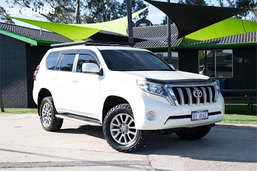 White 2017 Toyota Landcruiser Prado SUV VX 4X4