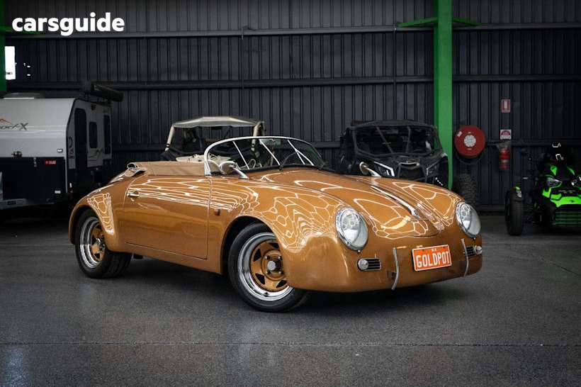 Gold 1965 Porsche 356C Sedan R