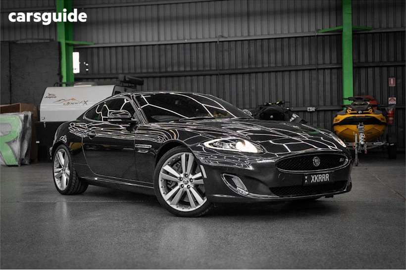 Grey 2013 Jaguar XKR Coupe R