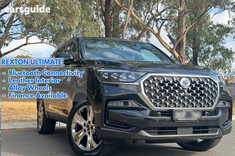 Black 2022 Ssangyong Rexton Wagon Ultimate (Awd)